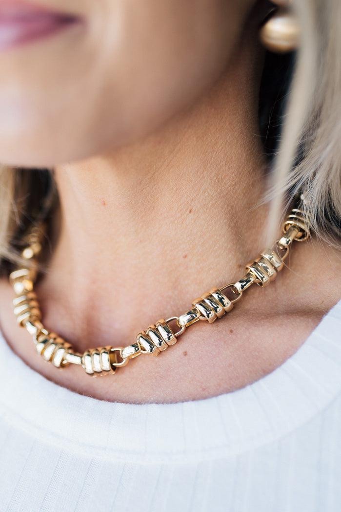Chunky Linked Necklace