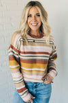 Chunky Multi Stripe Sweater