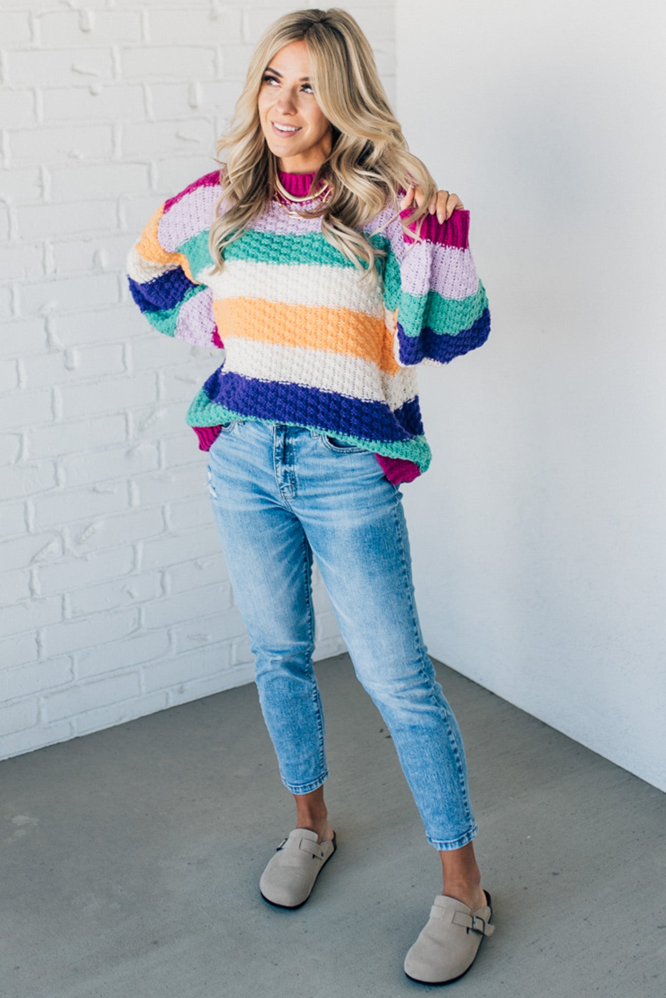 Clara Chunky Stripe Sweater