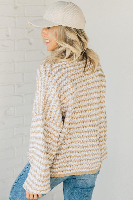 Cloudwalk Loose Striped Sweater