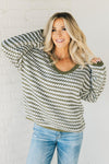 Cloudwalk Loose Striped Sweater