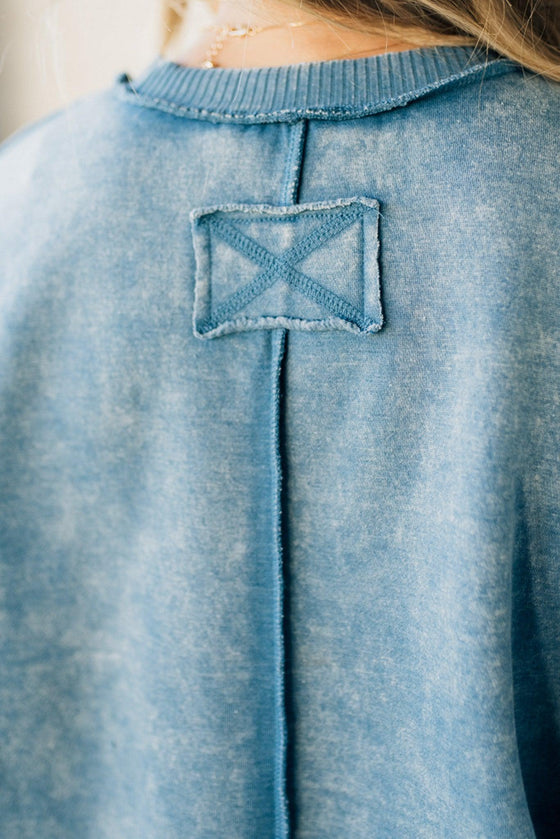 Clover Seam Detail Sweatshirt