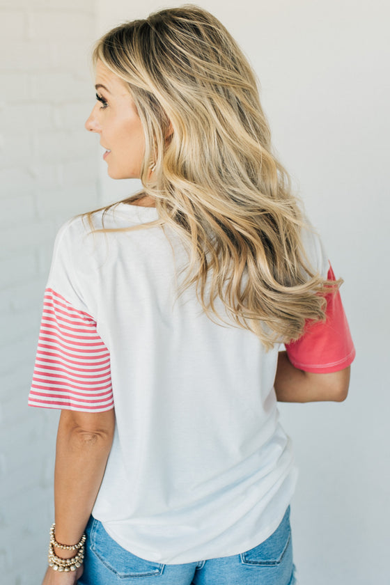 Colorblock Pocket Tee