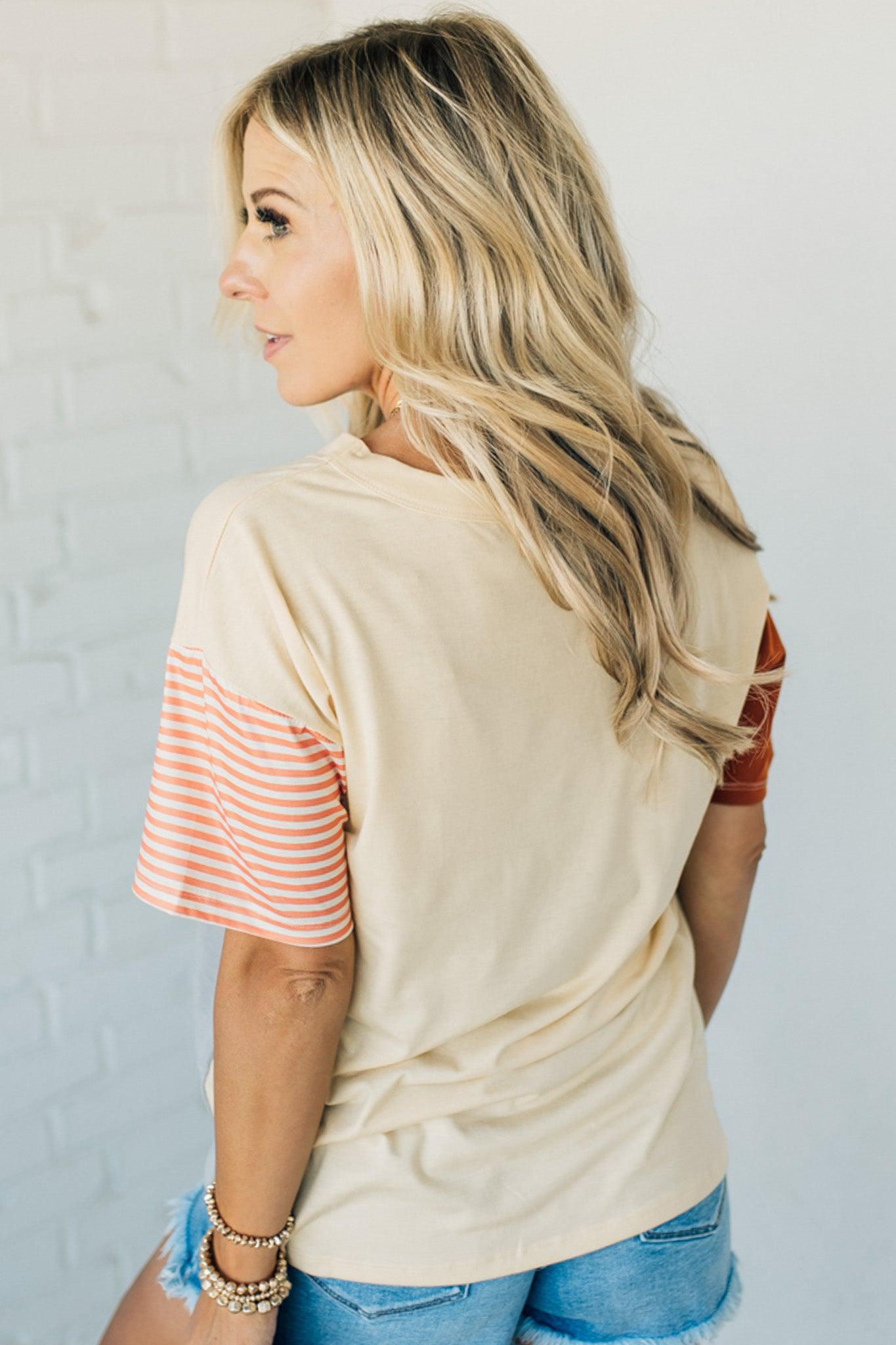 Colorblock Pocket Tee