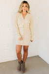 Cory Cable Knit Mini Dress