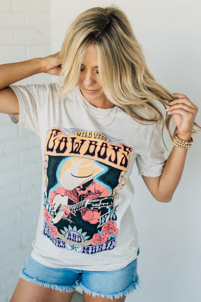 Cowboys and Country Music Tee