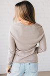 Crue Rolled Trim Classic Sweater