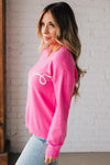 Cursive Heart Sweater