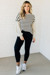 Double Stripe Thermal Top