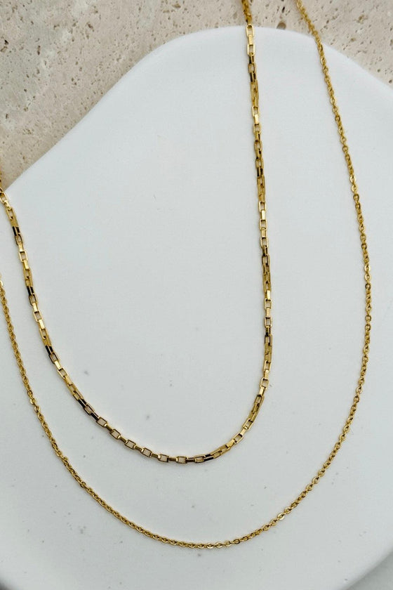 Doubled Dainty Necklace