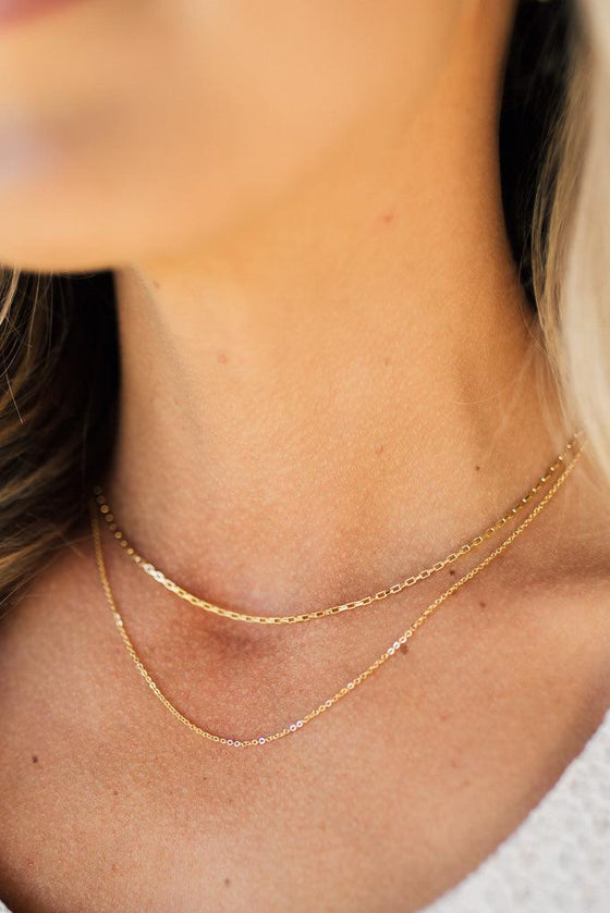 Doubled Dainty Necklace