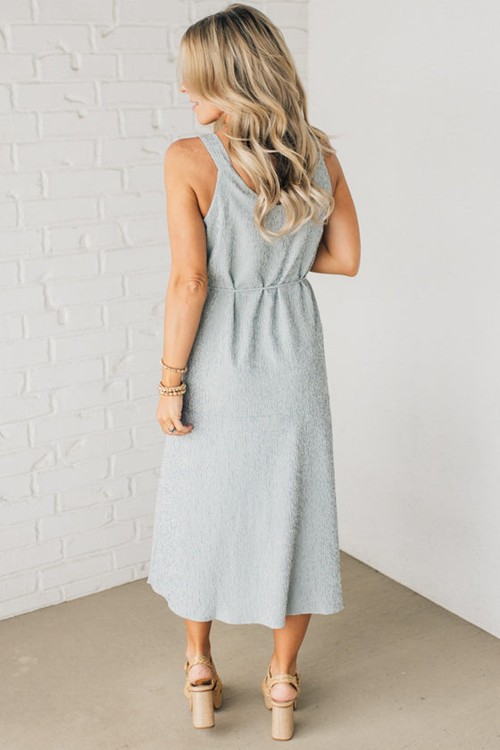 Eastside Buttoned Midi Dress