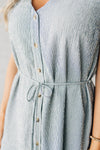 Eastside Buttoned Midi Dress