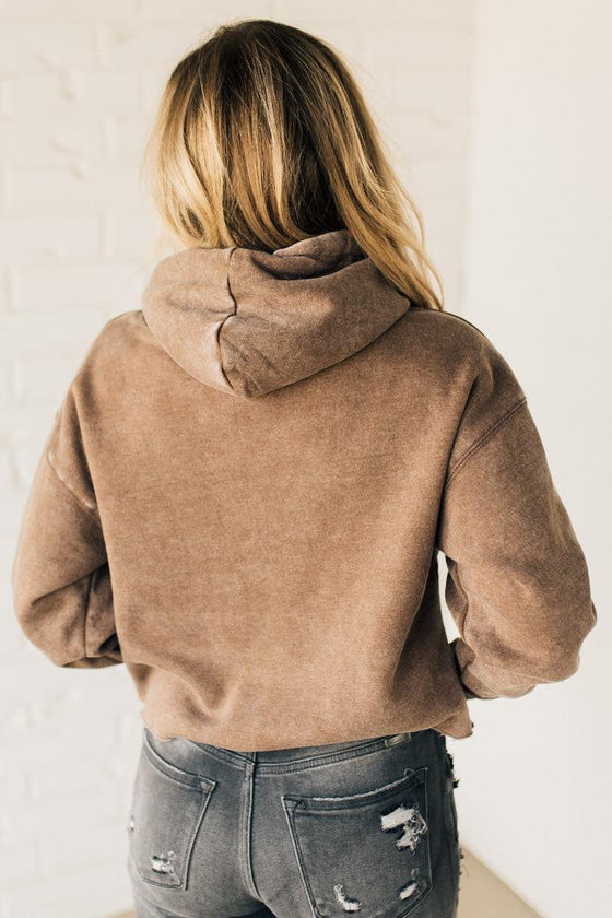 Eli Raw Hem Hoodie