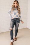 Everett Checker Sweater