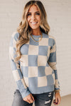 Everett Checker Sweater