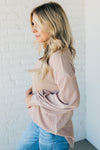 Faye Cord Ribbed Pullover