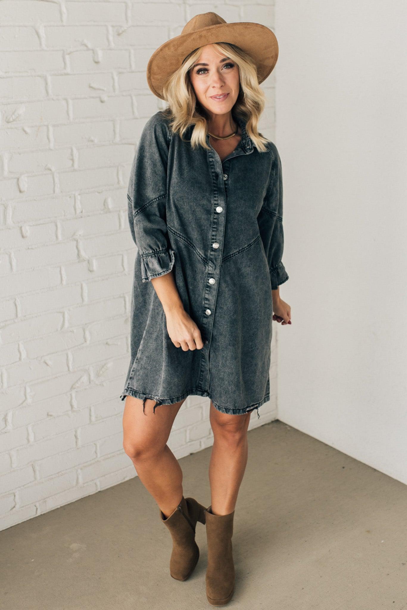 Florence Denim Dress