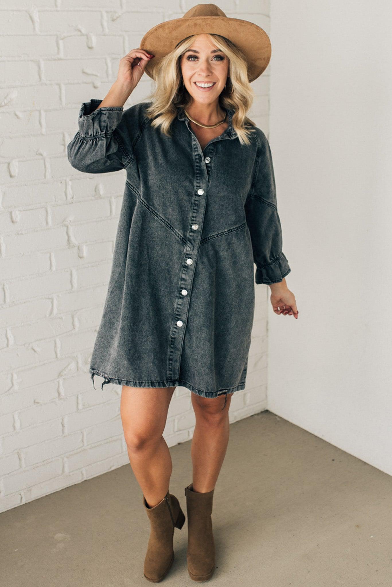 Florence Denim Dress