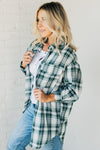 Forever Plaid Classic Button Up Top
