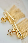 Fringed Bar Earrings