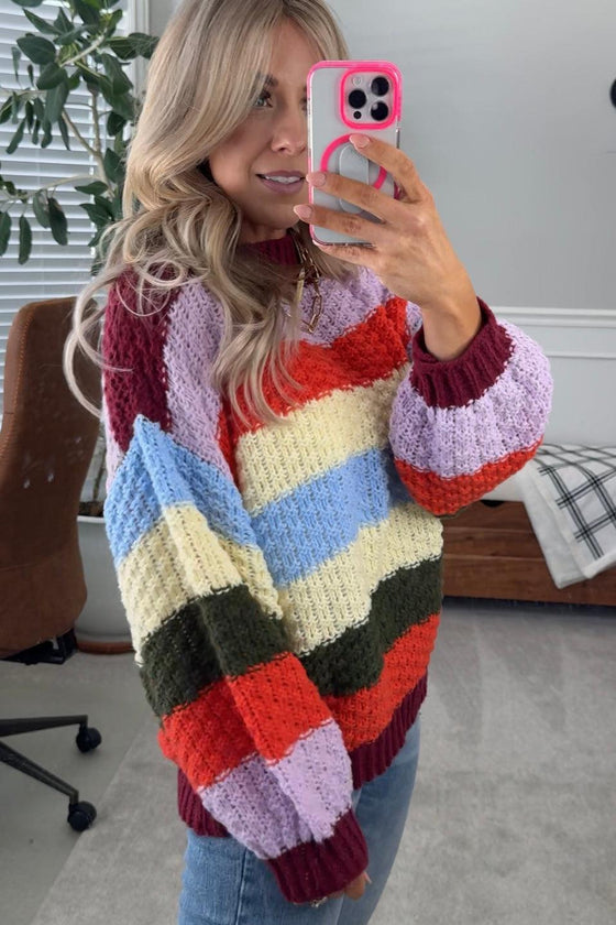 Clara Chunky Stripe Sweater