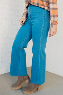  Greta High Rise Wide Leg Denim