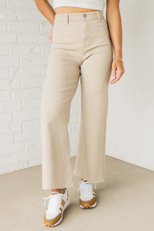  Greta High Rise Wide Leg Pants