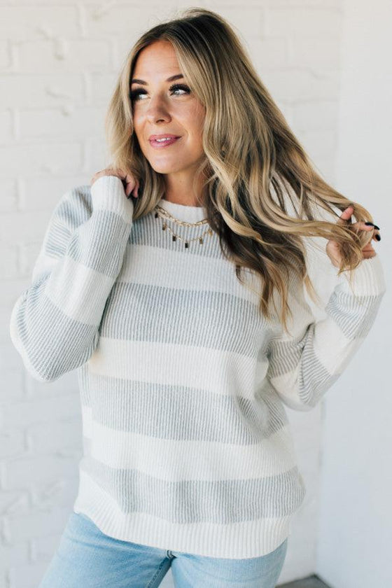 Hadli Striped Long Sweater