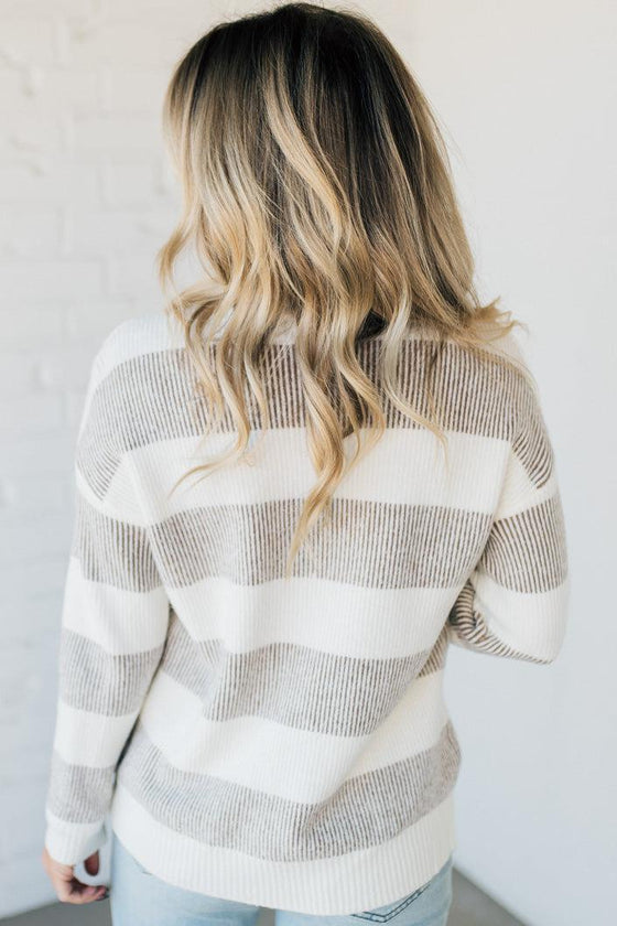 Hadli Striped Long Sweater