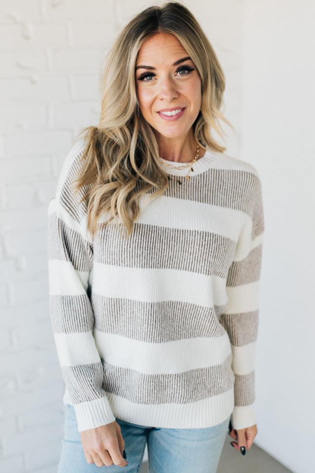 Hadli Striped Long Sweater