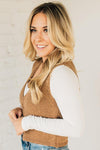 Hanna Hook + Eye Crochet Vest