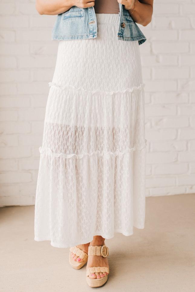 Heidi Tiered Maxi Skirt – RubyClaire Boutique