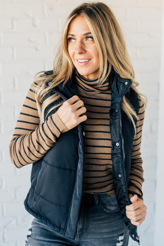 Juno Quilted Puff Vest