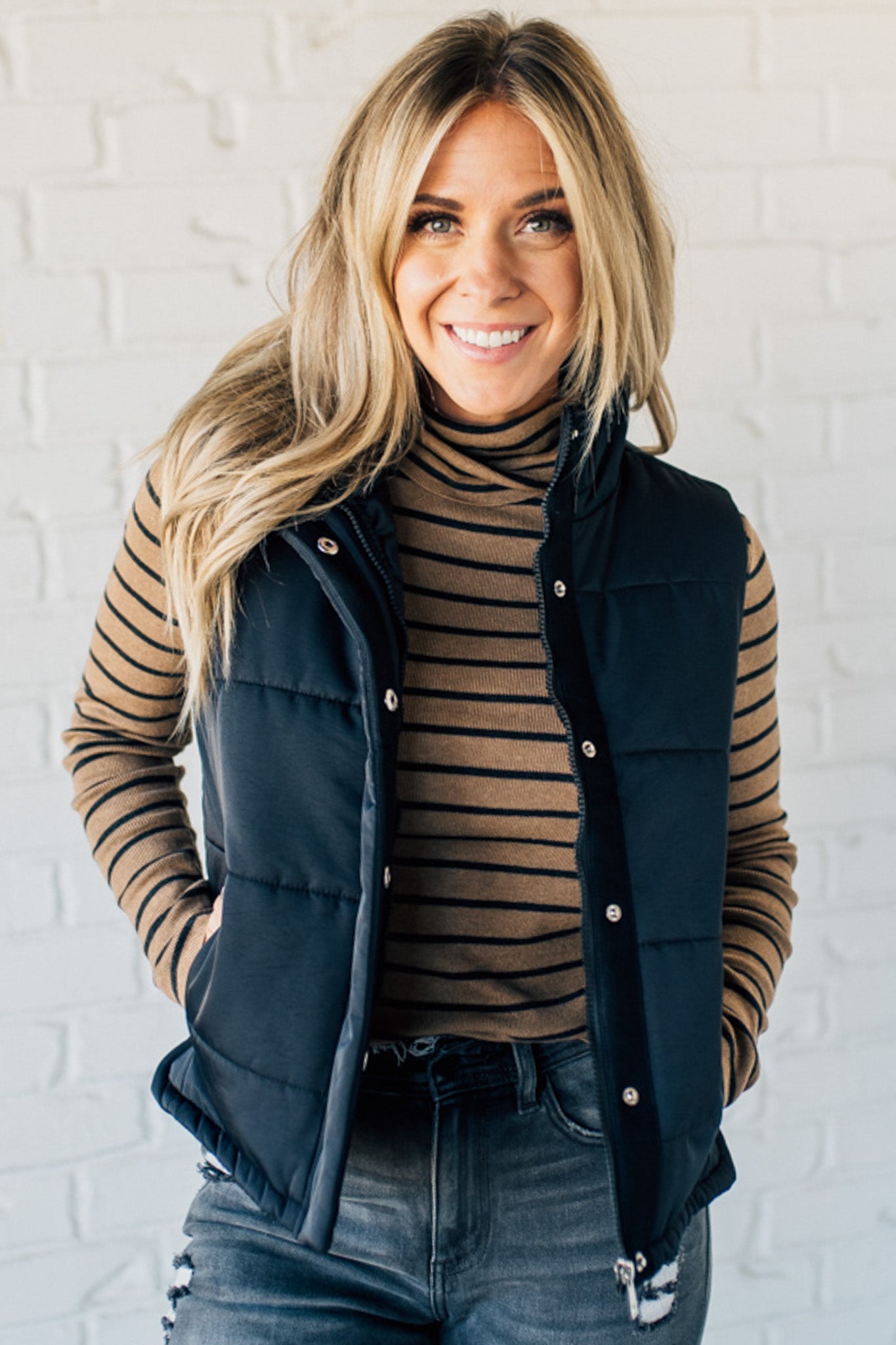 Juno Quilted Puff Vest