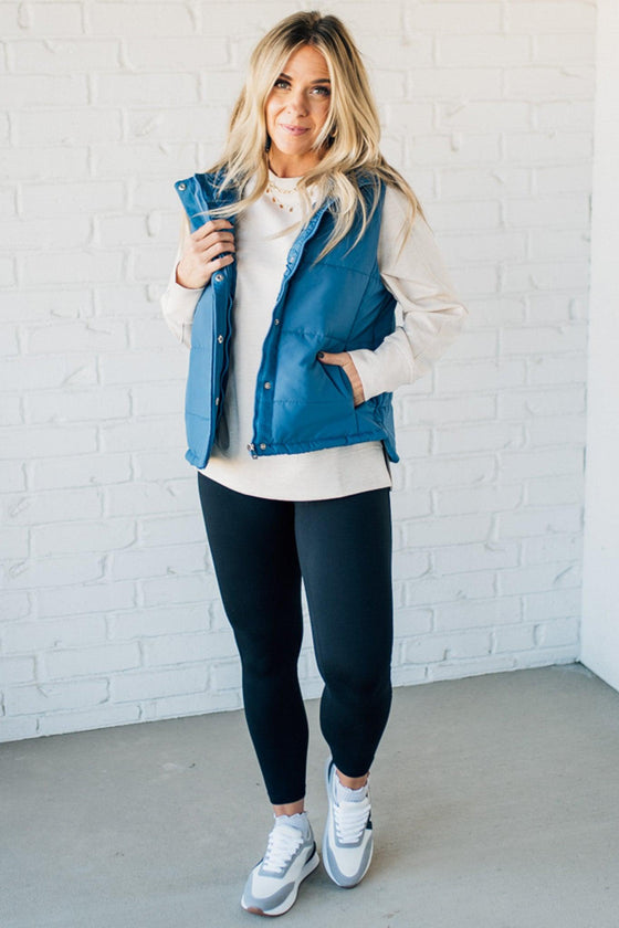 Juno Quilted Puff Vest