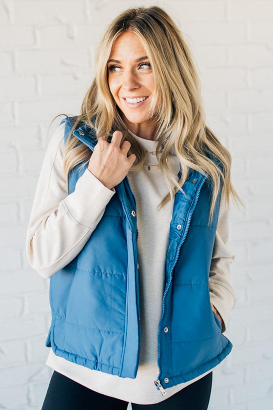 Juno Quilted Puff Vest