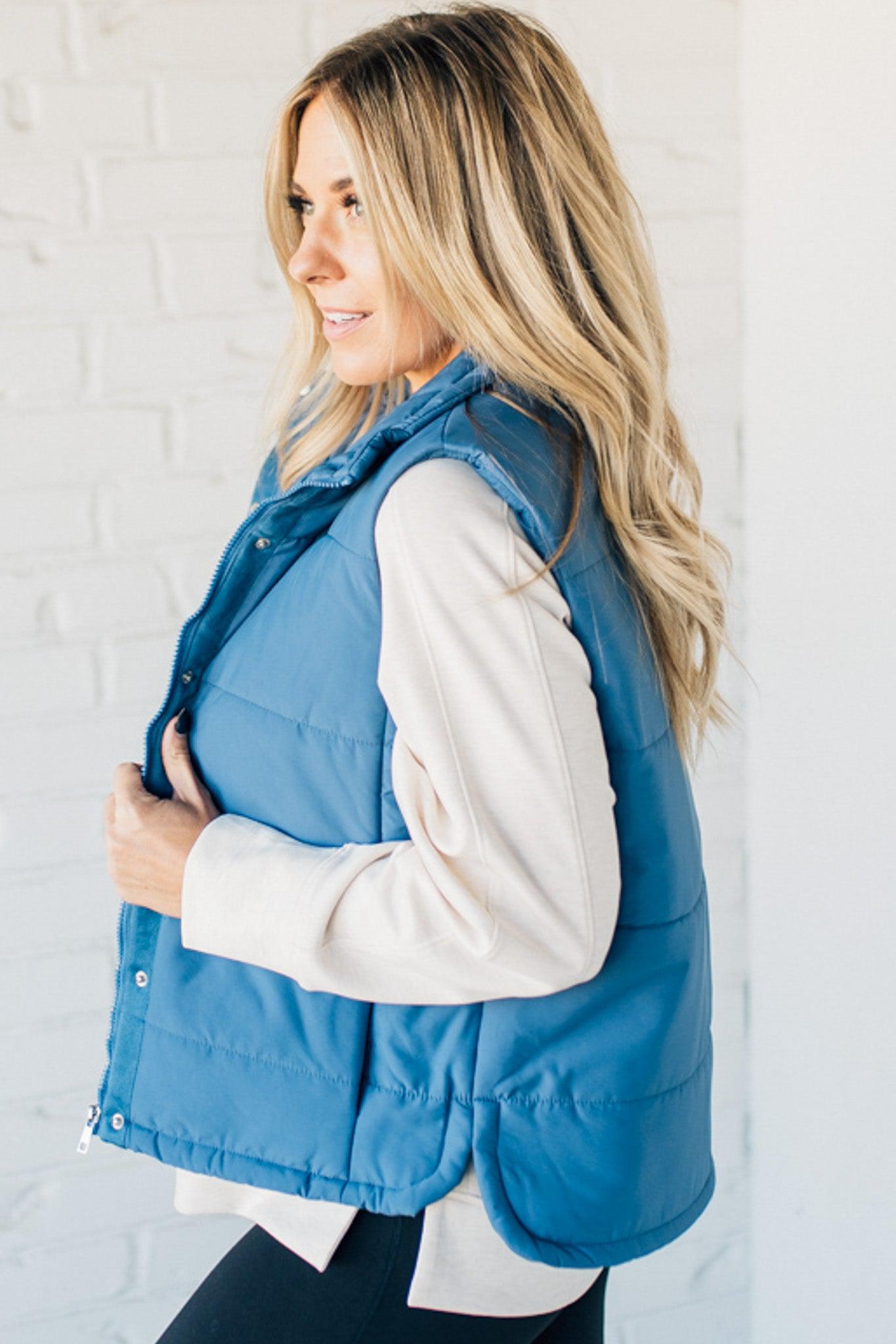 Juno Quilted Puff Vest