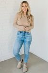 Katie Ribbed Slim Sweater