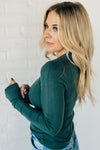 Katie Ribbed Slim Sweater