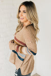 Katie Striped Low Gauge Sweater