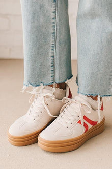  Kimmy Double Stripe Sneakers