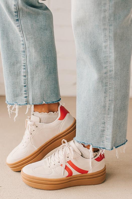 Kimmy Double Stripe Sneakers