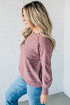 Kristin Crewneck Raglan Sweater