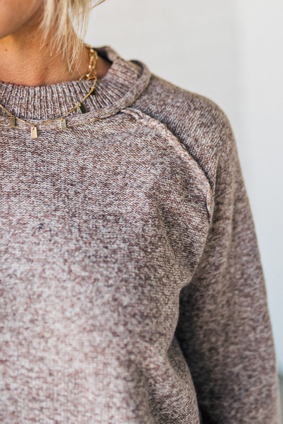 Kristin Crewneck Raglan Sweater