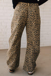 Leopard Barrel Jeans