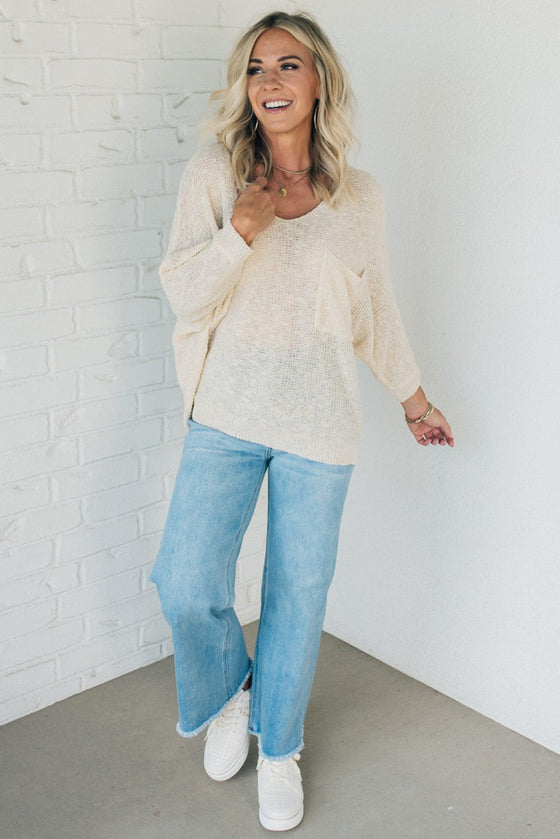 Lightweight Batwing Sweater