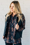 Logan Flannel Plaid Top