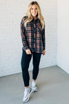 Logan Flannel Plaid Top