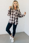 Loved On Plaid Top